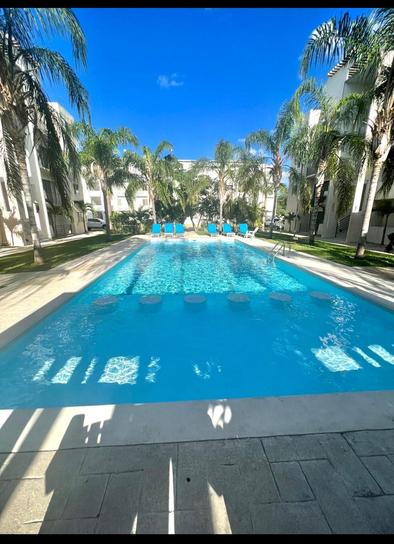 Departamento Blue Vacacional Apartment Playa del Carmen Bagian luar foto