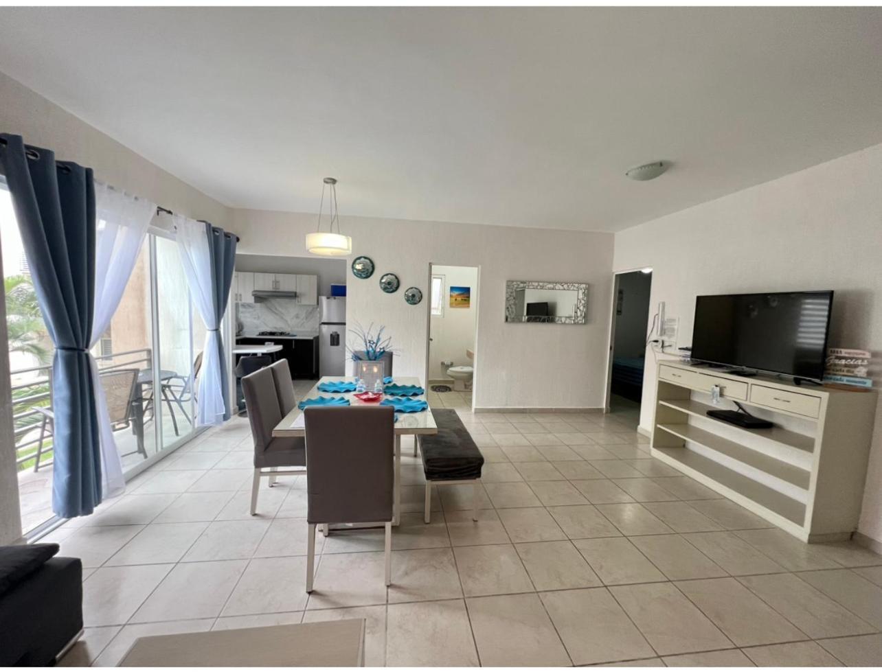 Departamento Blue Vacacional Apartment Playa del Carmen Bagian luar foto