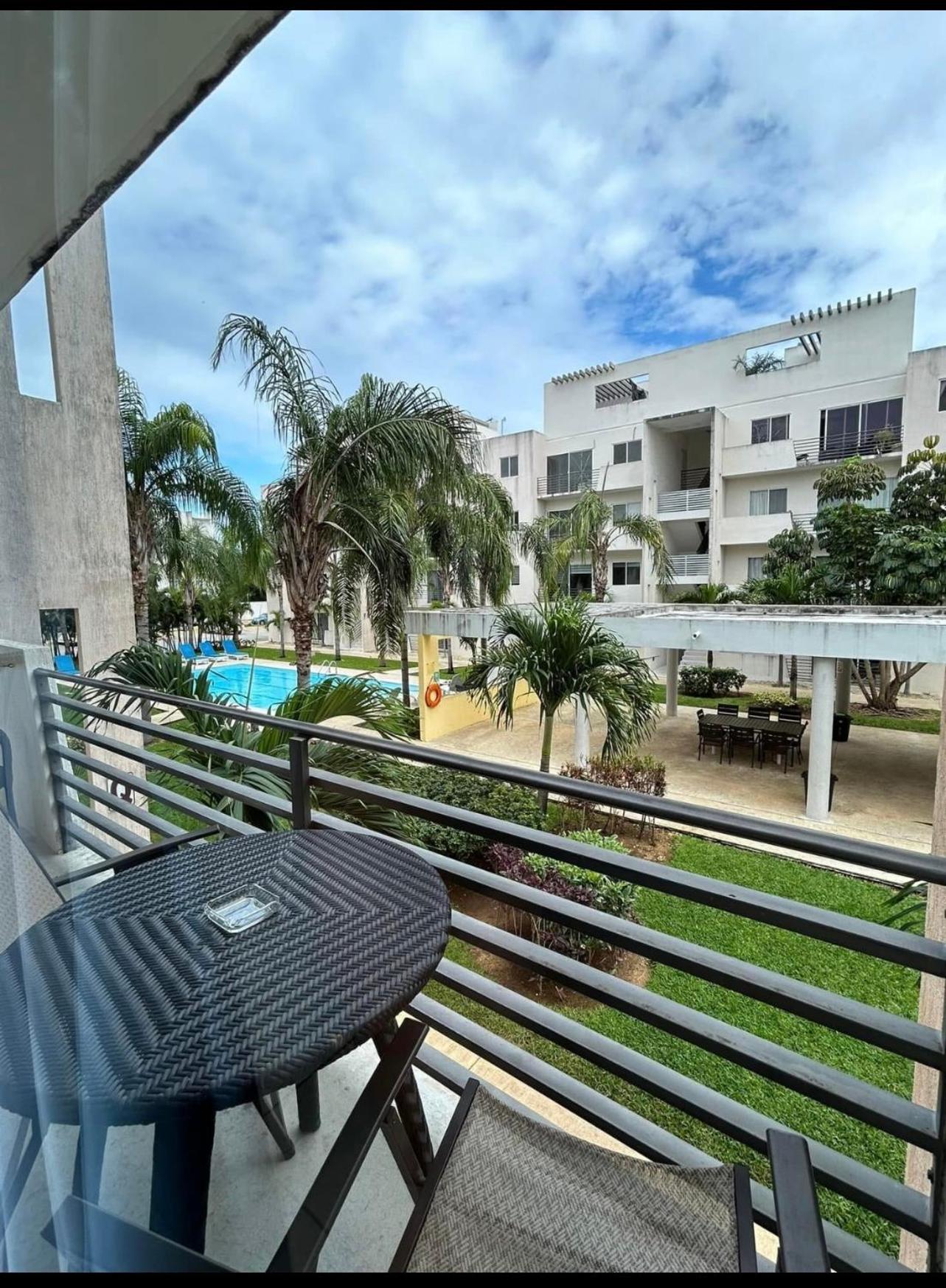 Departamento Blue Vacacional Apartment Playa del Carmen Bagian luar foto