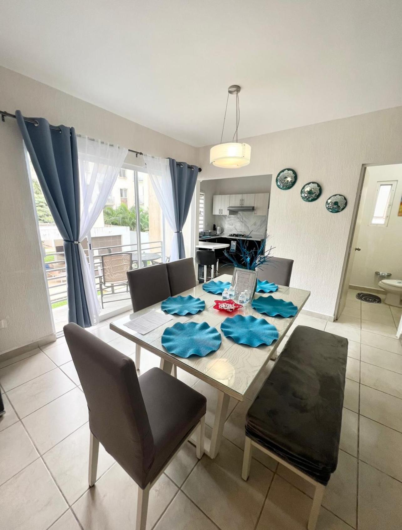 Departamento Blue Vacacional Apartment Playa del Carmen Bagian luar foto