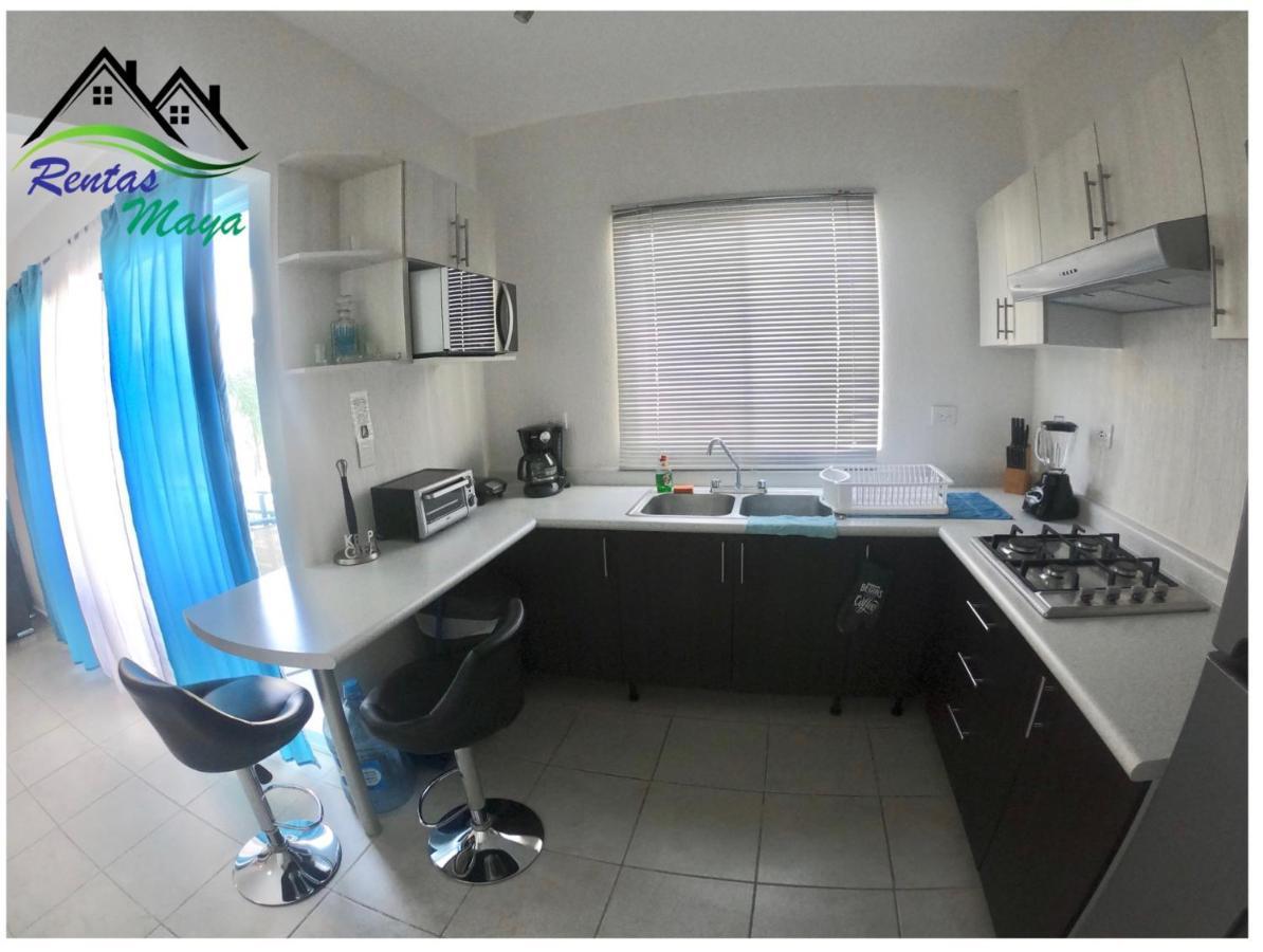 Departamento Blue Vacacional Apartment Playa del Carmen Bagian luar foto